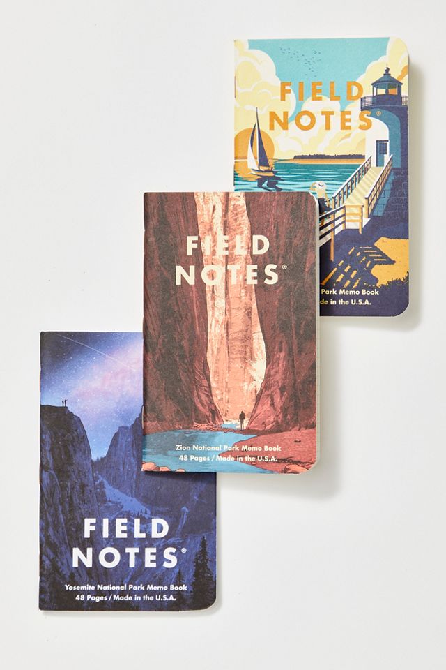 Field Notes National Parks Series