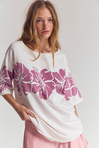 The Bureau Hibiscus Tee | Free People