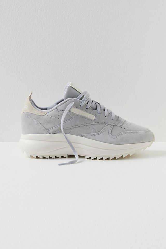 Reebok classic leather store shimmer grey