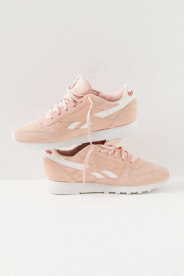 Reebok classic leather store vintage pink