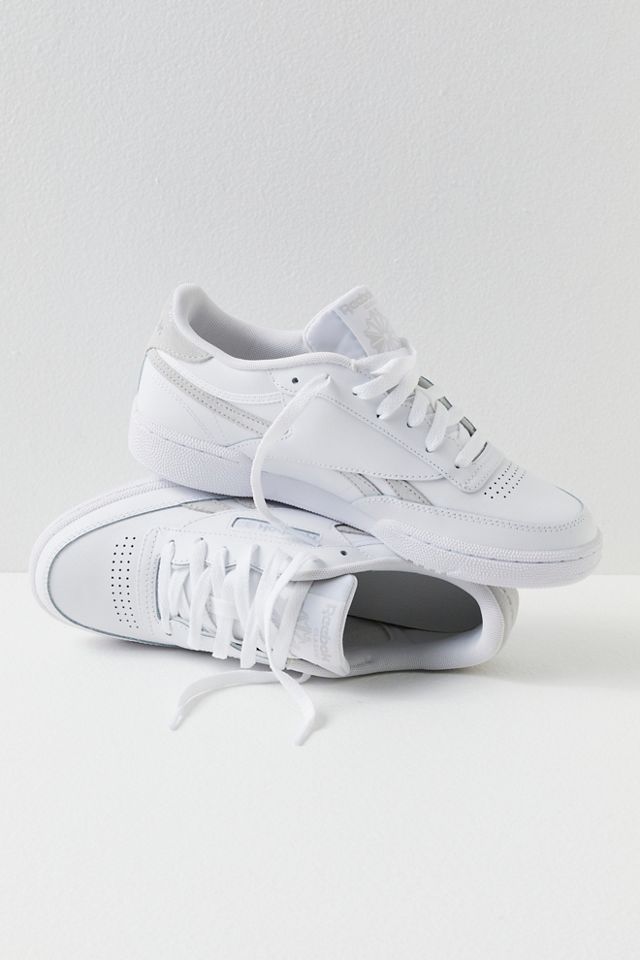 REEBOK “Club C 85” white leather shoes