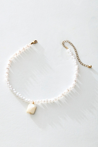 Collier perle ras de cou - Bijoux Perles