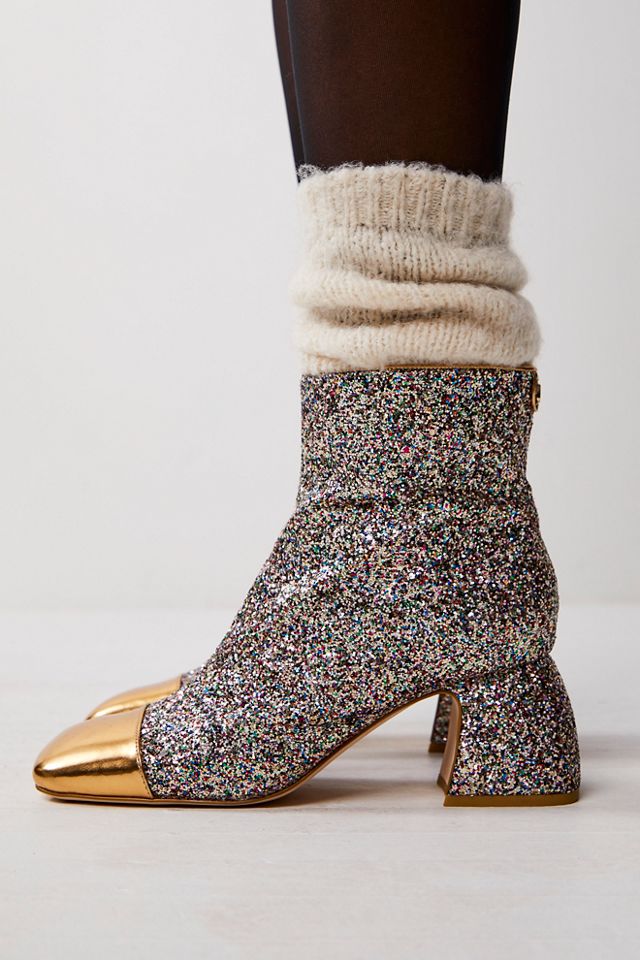 Free people cheap gold boots