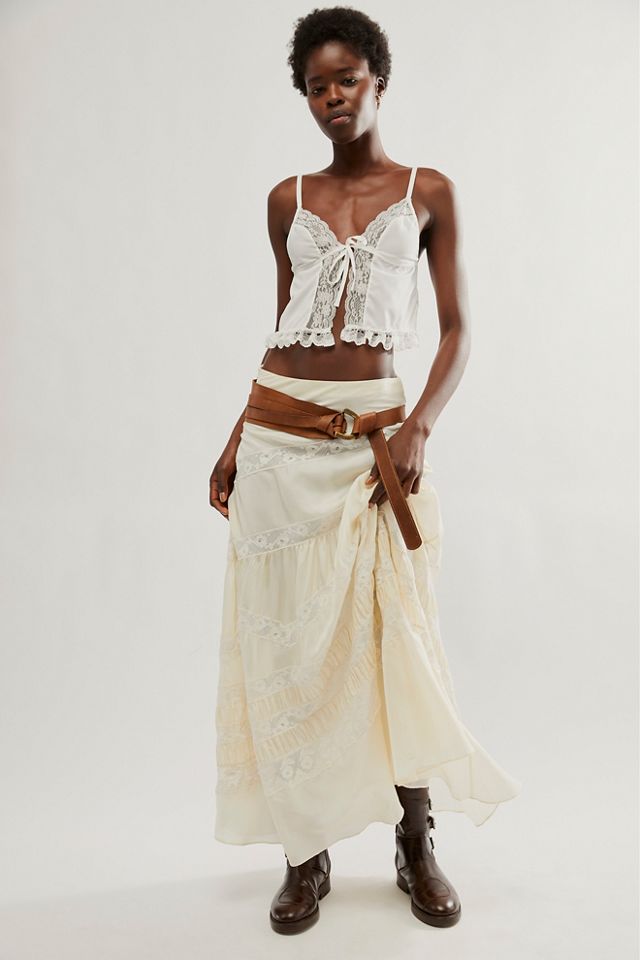 LoveShackFancy Laia Skirt #3