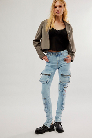 Diesel Women's 1984 Slandy High-Waist Skinny Jeans – Super Stretch Denim In Black/Dark Gray