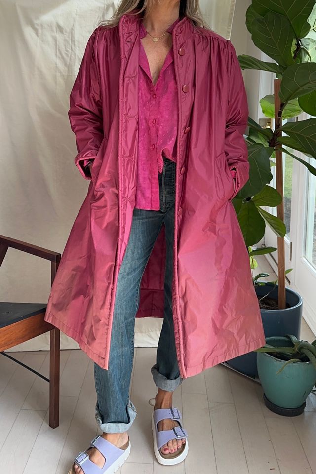 Vintage Pearly Rose Sashed Long Coat Selected by KA.TL.AK #3