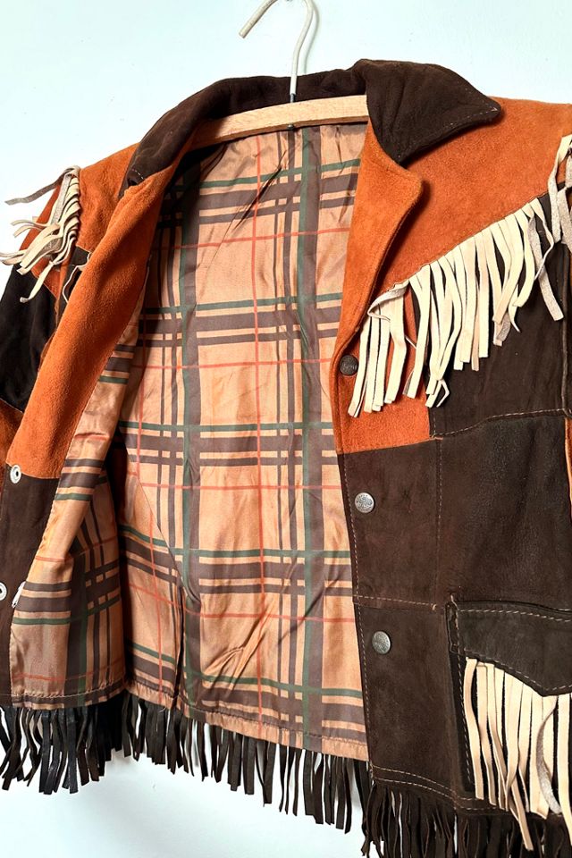 ジャケット・アウター 70s patchwork mouton fur blouson goffa Fake mouton jacket – 福寿外貌