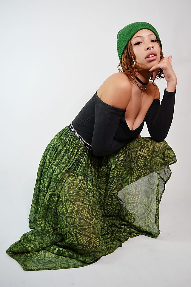 Vintage 1980s Betsey Johnson Snakeprint Dress Selected by Vintage 1980s Betsey Johnson Snakeprint Dress Selected by