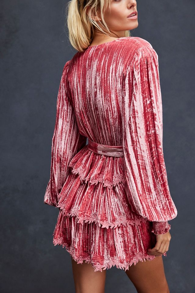 Robe courte Reha Ruffle Hemant & Nandita #1