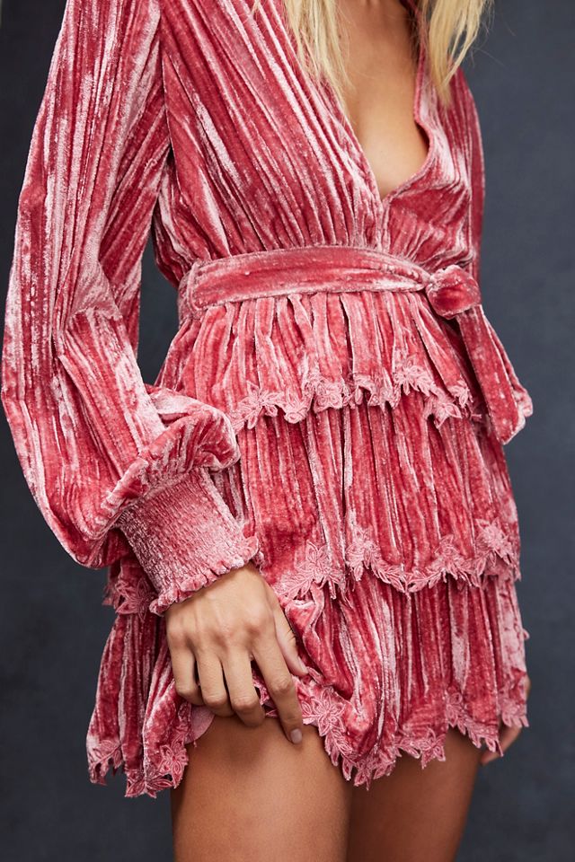 Robe courte Reha Ruffle Hemant & Nandita #2