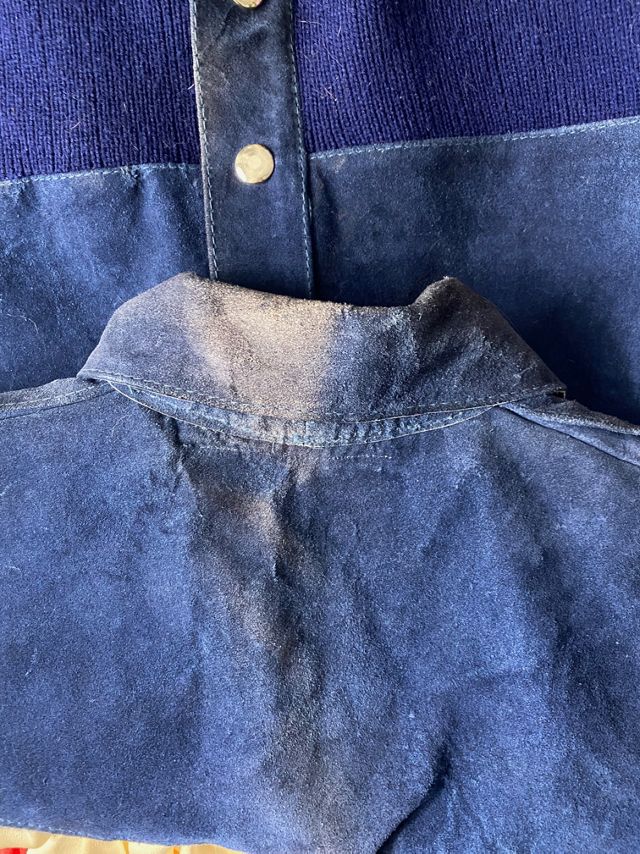 1970s Suede and Knit Snap Jacket Selected By Ritual Vintage #3