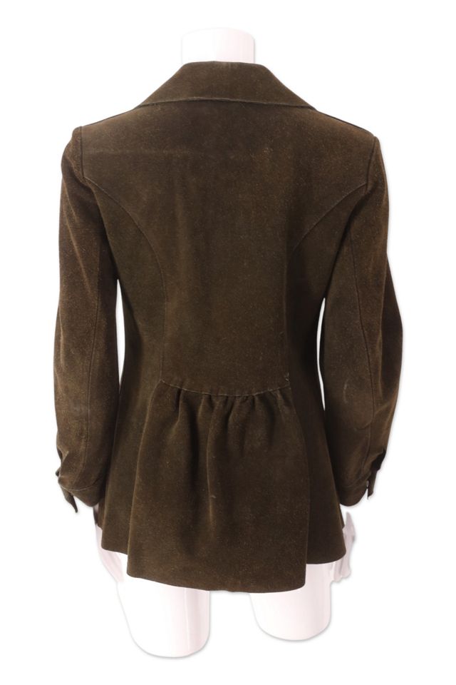 1970s Suede Snap Front Woodstock Jacket Selected By Ritual Vintage #2