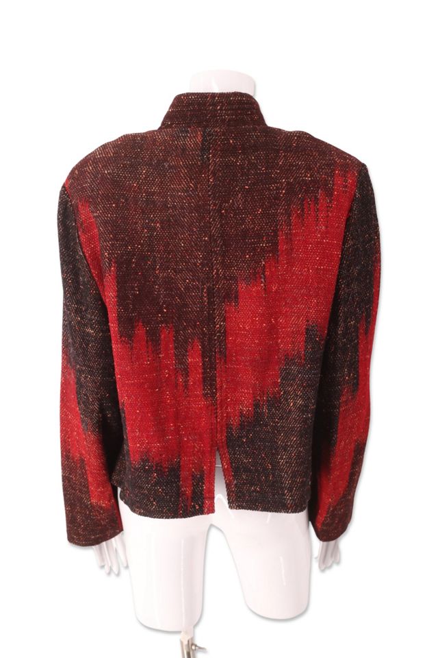 1990s Woven Silk Southwest Print Jacket Selected By Ritual Vintage #1