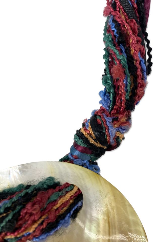 1980s Rope Seashell Statement Necklace Selected By Ritual Vintage #3