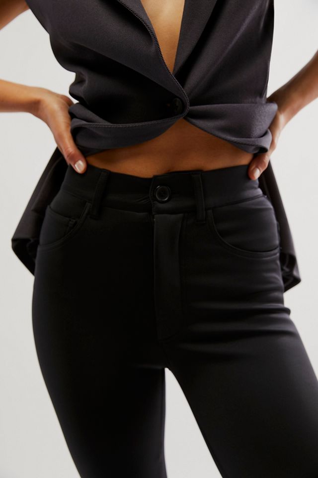 Ronny Kobo High-Rise Split Leggings #2