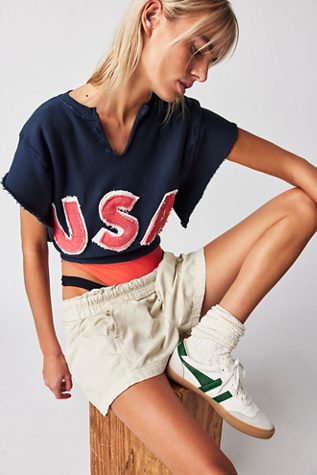 Tricia Fix USA Short Sleeve Sweatshirt