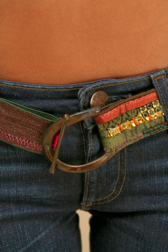 Embellished Side Stretch Belt #3