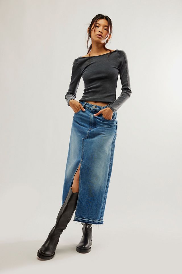 Frame denim hot sale skirt