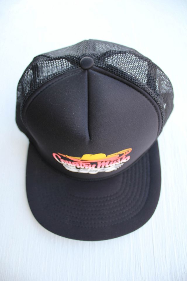 1980s Country Music Neon Cowboy Hat Ball Cap Selected By Moons + Junes Vintage #1