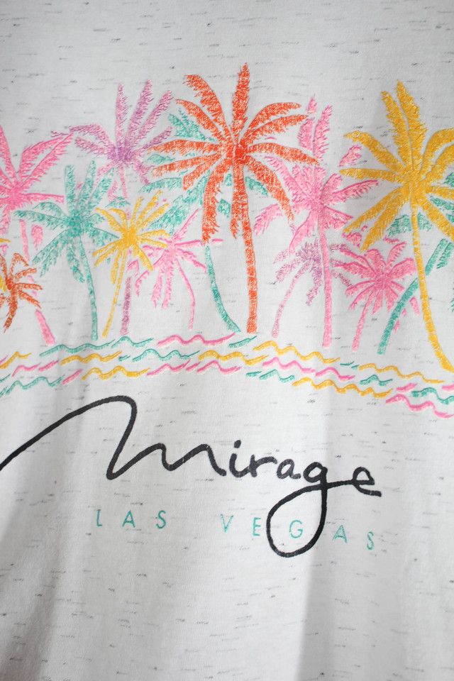 1990s Las Vegas Mirage Palm Tree Tee Selected By Moons + Junes Vintage #1