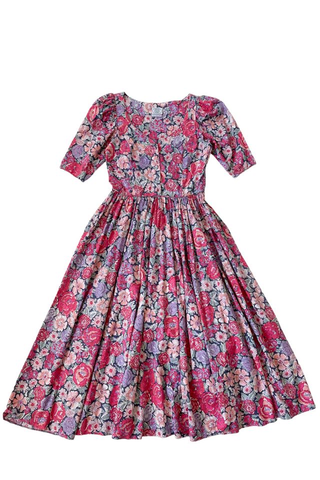 Vintage 1980s Laura Ashley Dress Selected by Raleigh Vintage Free People