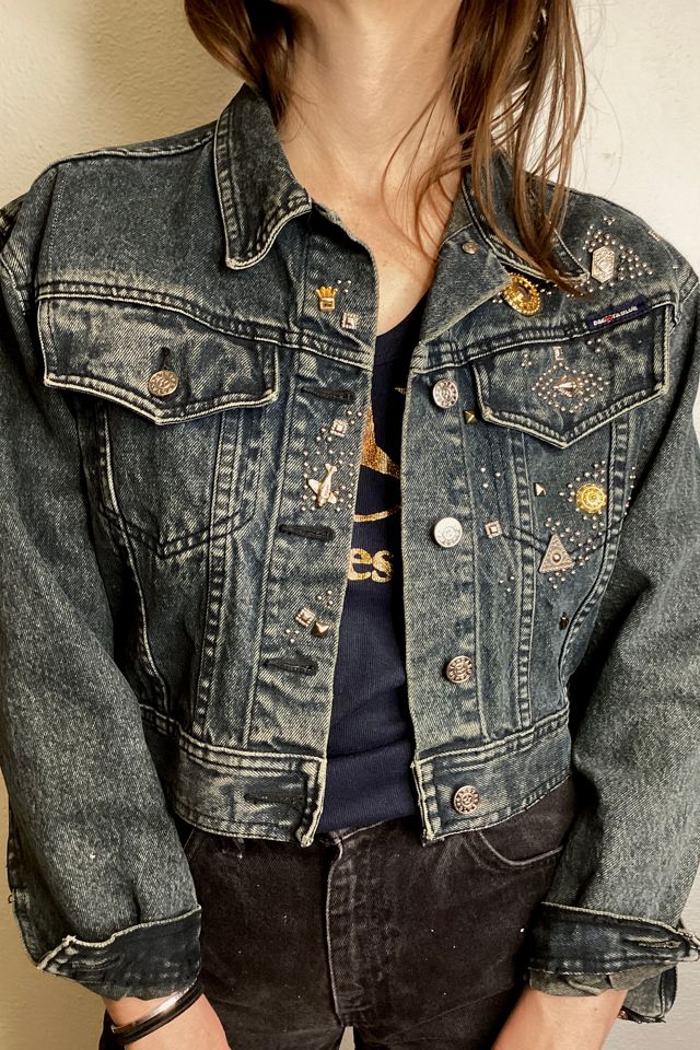 Bedazzled denim jackets best sale