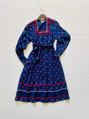 Vintage Boho Dress Selected by Atlantic Vintage