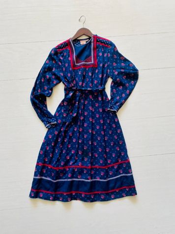 Vintage Boho Dress Selected by Atlantic Vintage