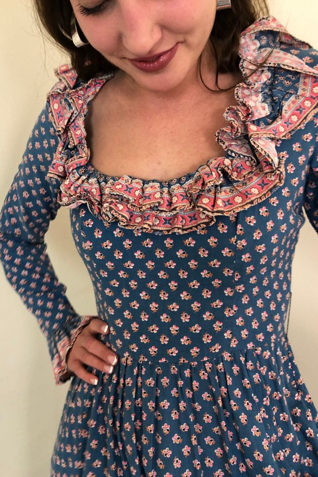 Victor Costa Cotton Ditsy Floral Prairie Dress Selected by Picky Jane #1