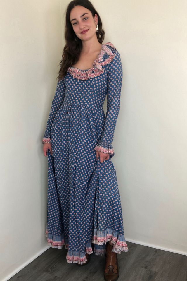 Victor Costa Cotton Ditsy Floral Prairie Dress Selected by Picky Jane #2