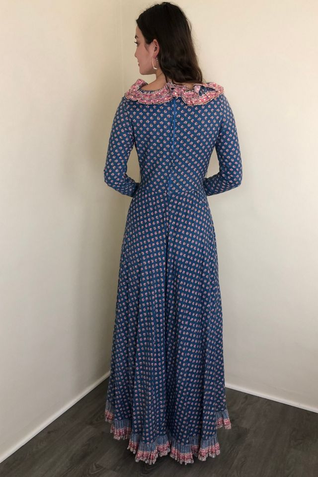 Victor Costa Cotton Ditsy Floral Prairie Dress Selected by Picky Jane #3
