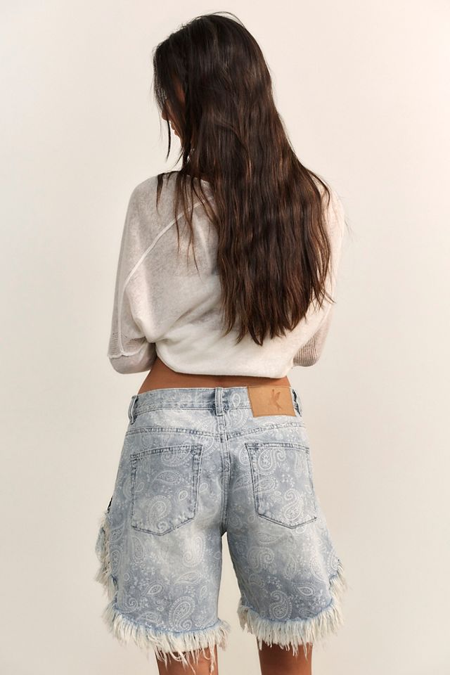 OneTeaspoon Johnny Blue Star Frankies Shorts #1