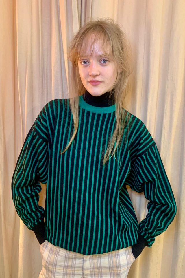 90s shop striped sweater