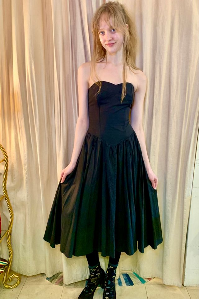 Vintage shop strapless dress