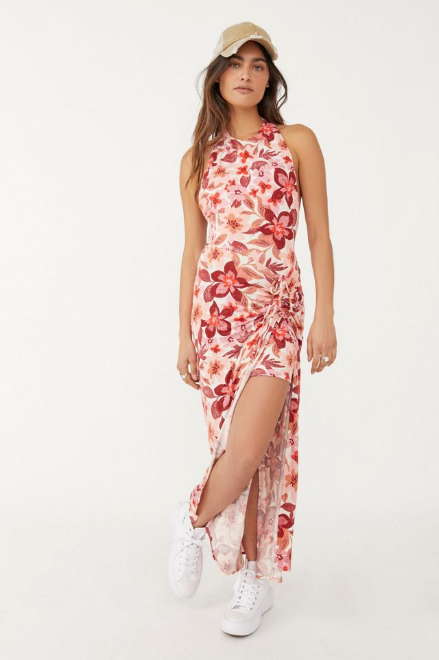 Free People Mini Floral popular Dress Bow Romantic Short Dress Cottagecore Retail $128