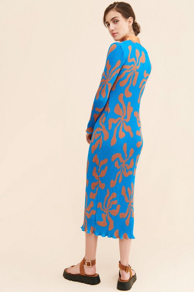 Arthur Apparel Crimped Midi Dress #1