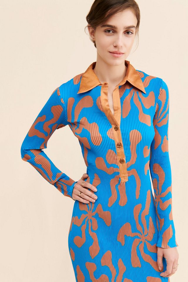 Arthur Apparel Crimped Midi Dress #2