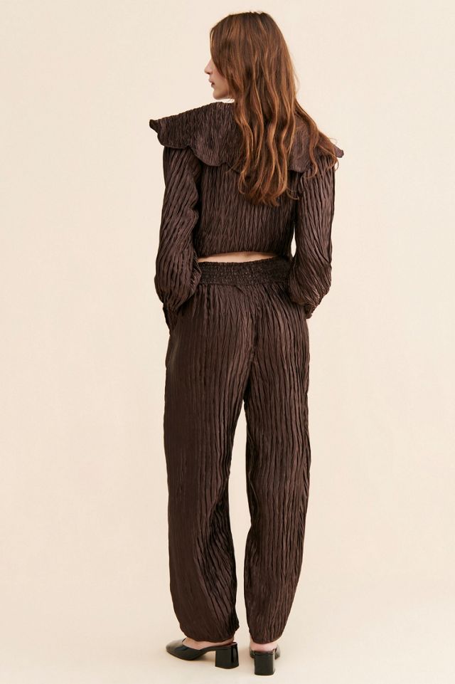 Native Youth Crinkle Plisse Pants #1