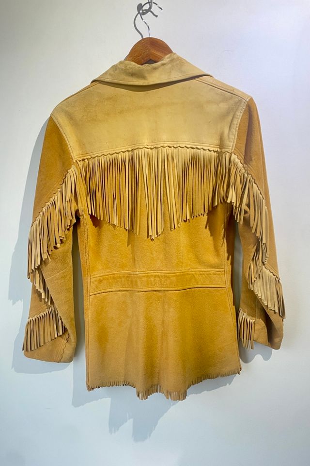 Vintage Suede Fringe Jacket Selected by The Curatorial Dept. #2