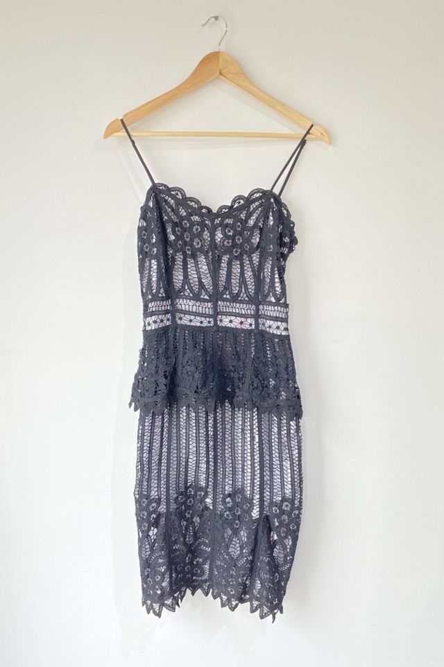 Vintage Betsey Johnson Black Lace Dress Selected by The Curatorial Dept. |  Free People