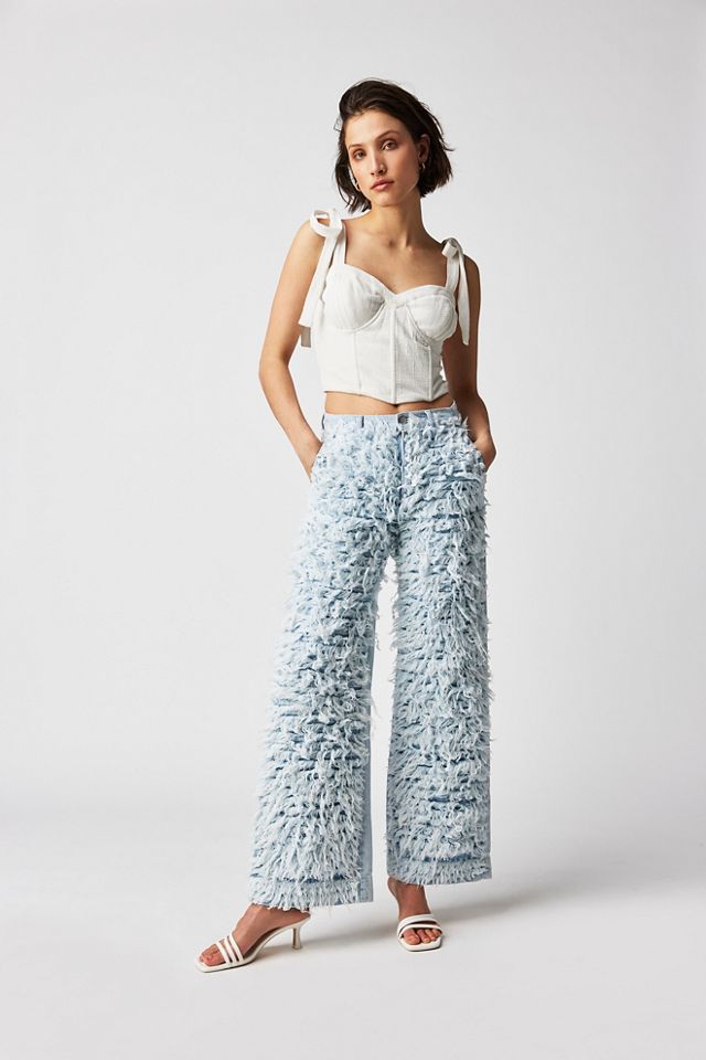 KSENIASCHNAIDER x DL1961 Zoie Wide-Leg Jeans #1