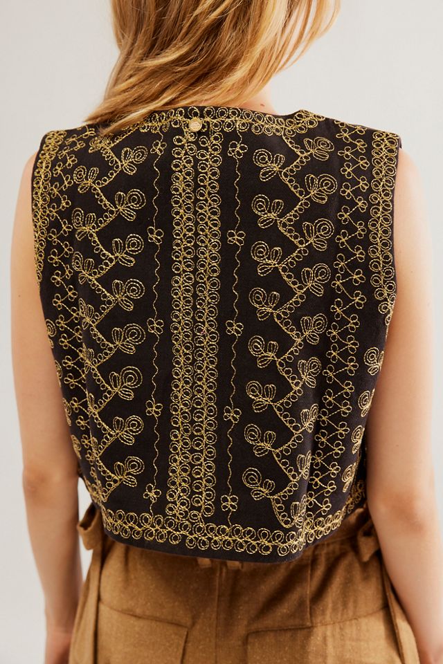 Gilet sans manches Oriane Antik Batik #1