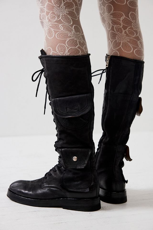 Elisa Tall Lace Up Boots | Free People