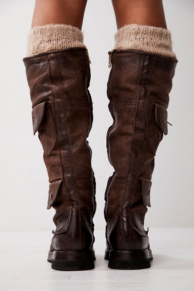 Free People, Shoes, Free People Emmett Strap Laceup Boots Size 8