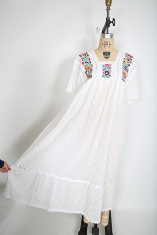 Vintage Embroidered Dress