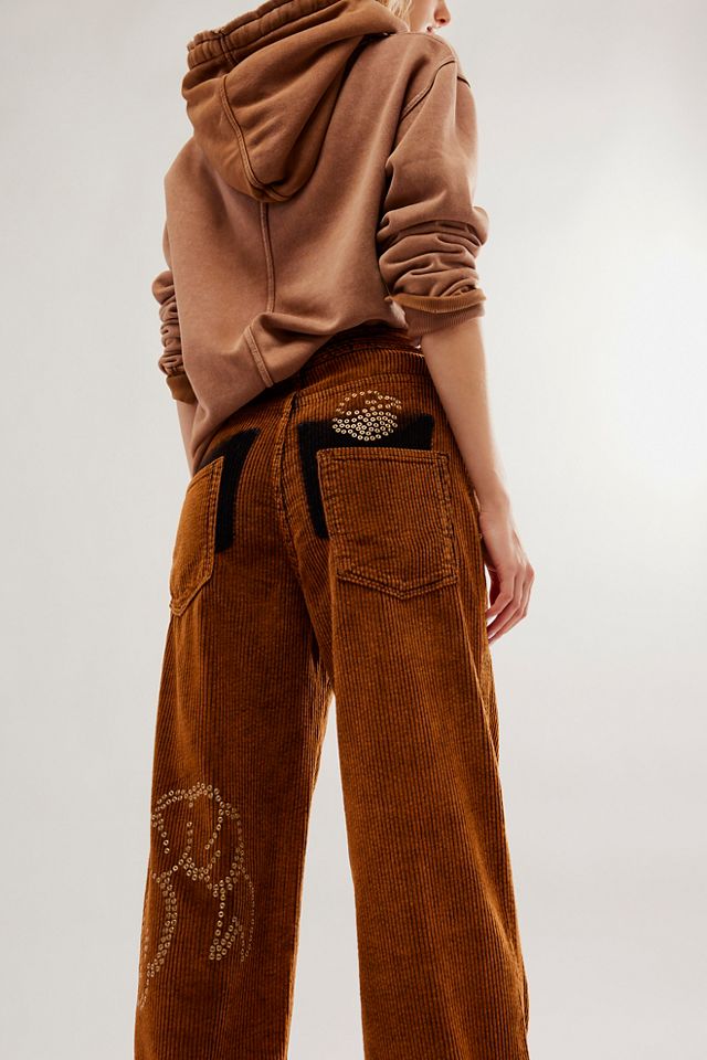 Mundaka Studded Corduroy Jeans