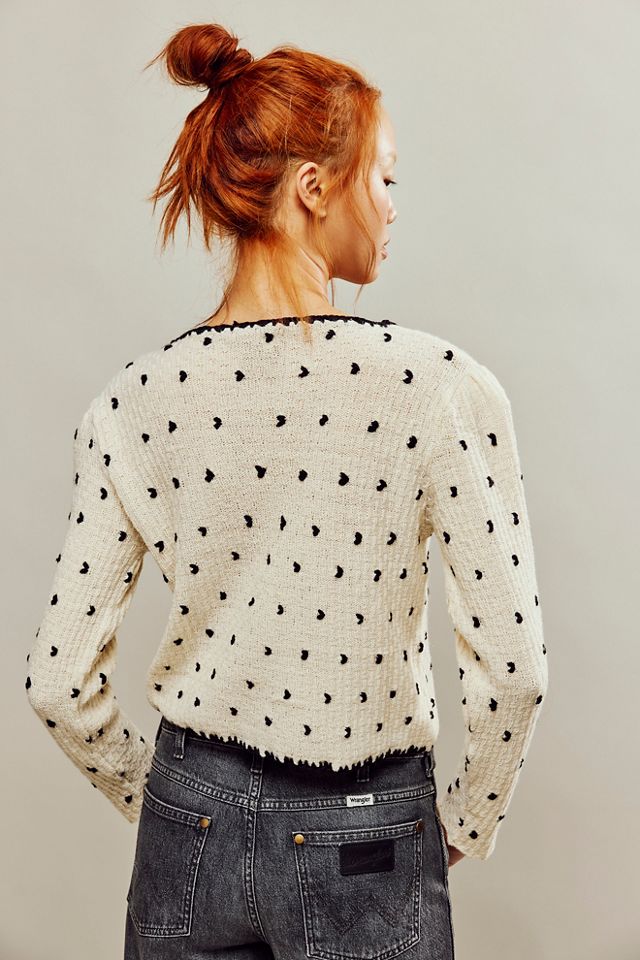 Tach Farah Hand-Knitted Wool Cardigan #1