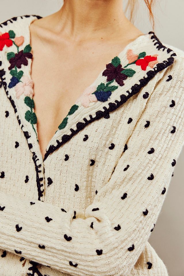 Tach Farah Hand-Knitted Wool Cardigan #2