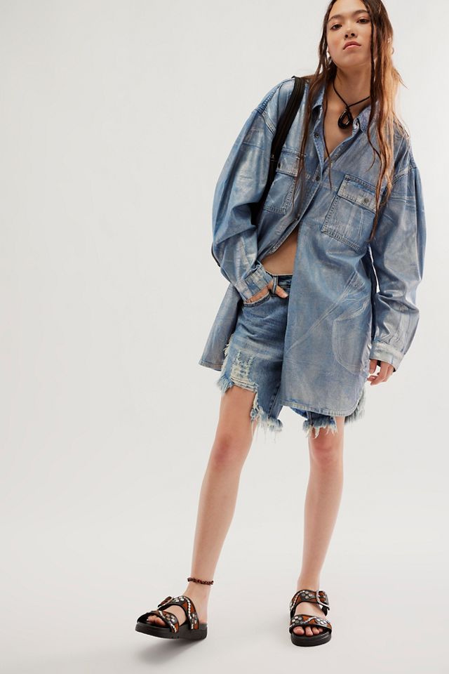 OneTeaspoon Nixie Denim Top #2