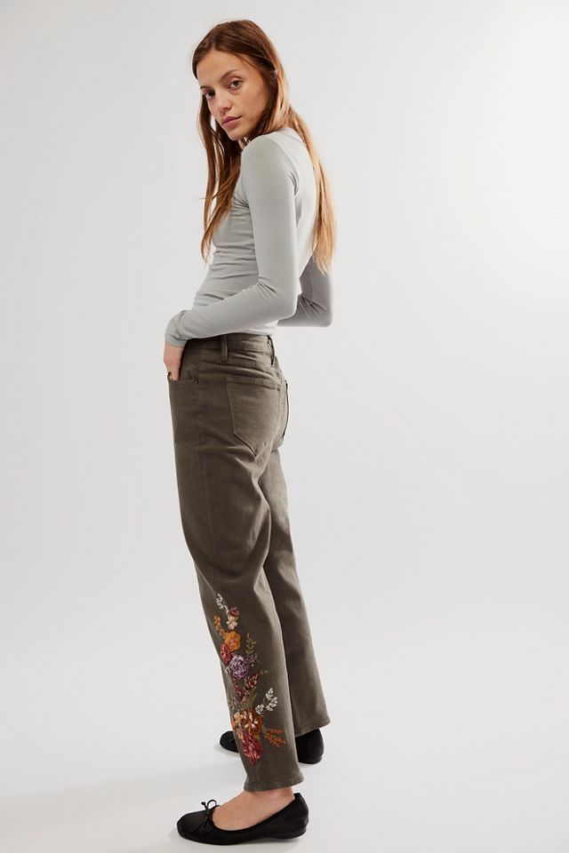 Driftwood Royce Embroidered Jeans #2